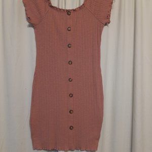 NOBO PINK TSHIRT DRESS